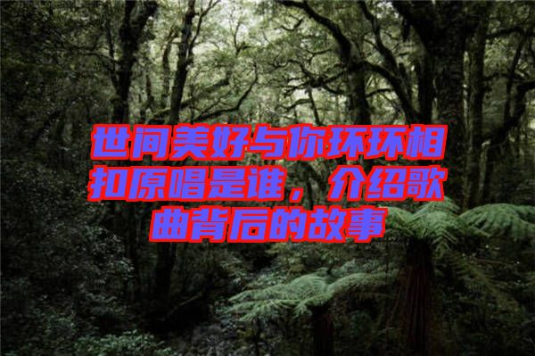 世間美好與你環(huán)環(huán)相扣原唱是誰，介紹歌曲背后的故事