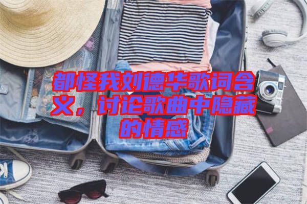 都怪我劉德華歌詞含義，討論歌曲中隱藏的情感