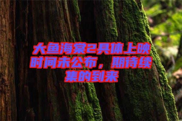 大魚海棠2具體上映時間未公布，期待續(xù)集的到來