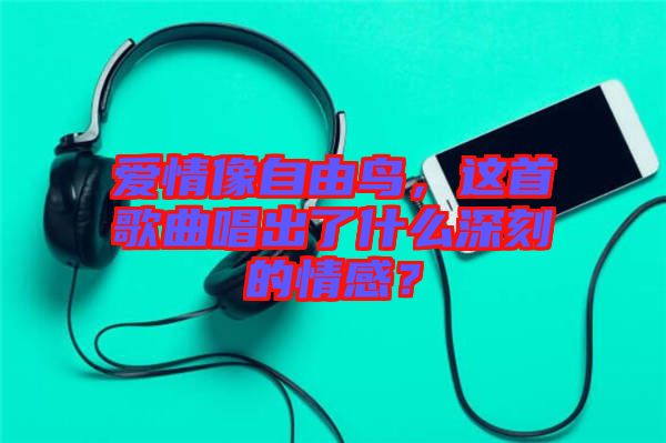 愛情像自由鳥，這首歌曲唱出了什么深刻的情感？