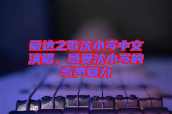 麗達(dá)之歌沈小岑中文演唱，感受沈小岑的歌聲魅力