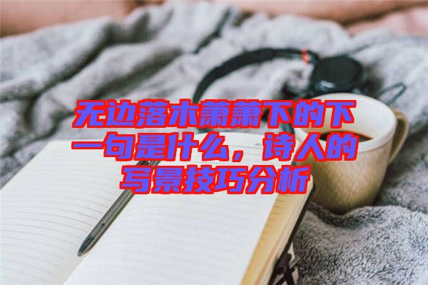 無邊落木蕭蕭下的下一句是什么，詩人的寫景技巧分析