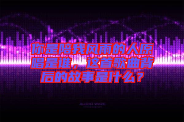 你是陪我風(fēng)雨的人原唱是誰(shuí)，這首歌曲背后的故事是什么？